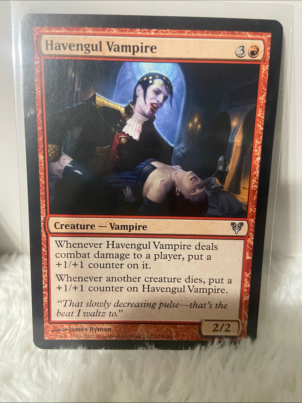 Havengul Vampire Magic: The Gathering Card - Red/Black Art